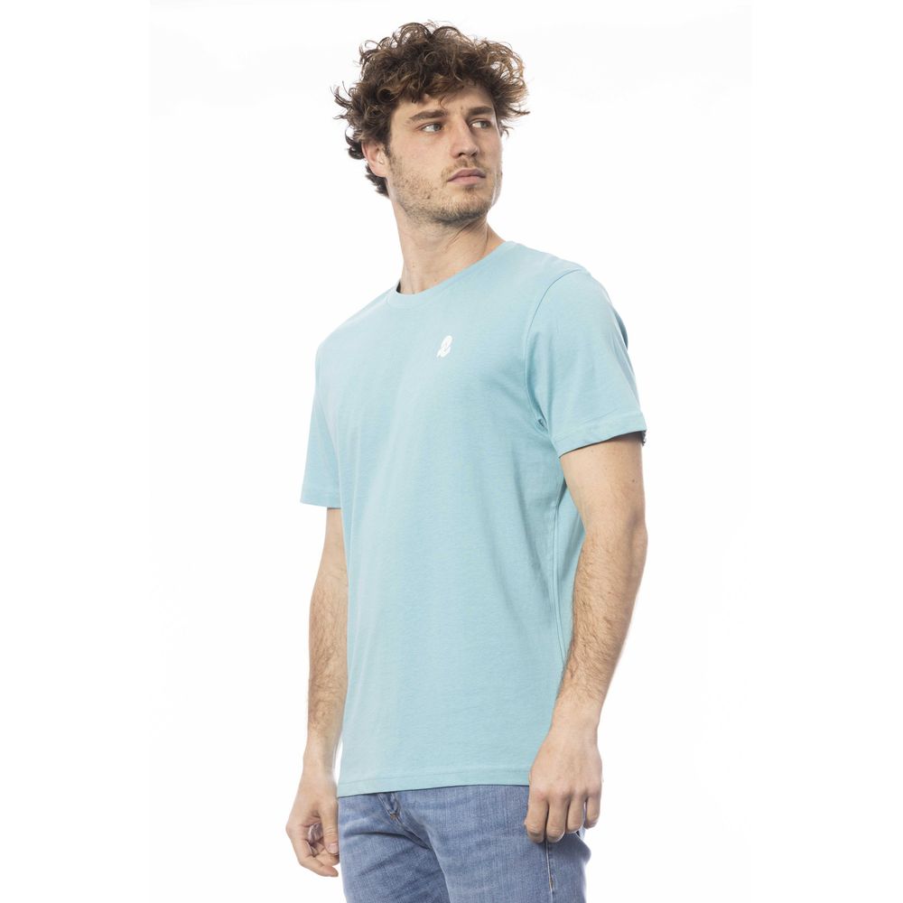 Invicta Hellblaues Baumwolle Herren T-Shirt
