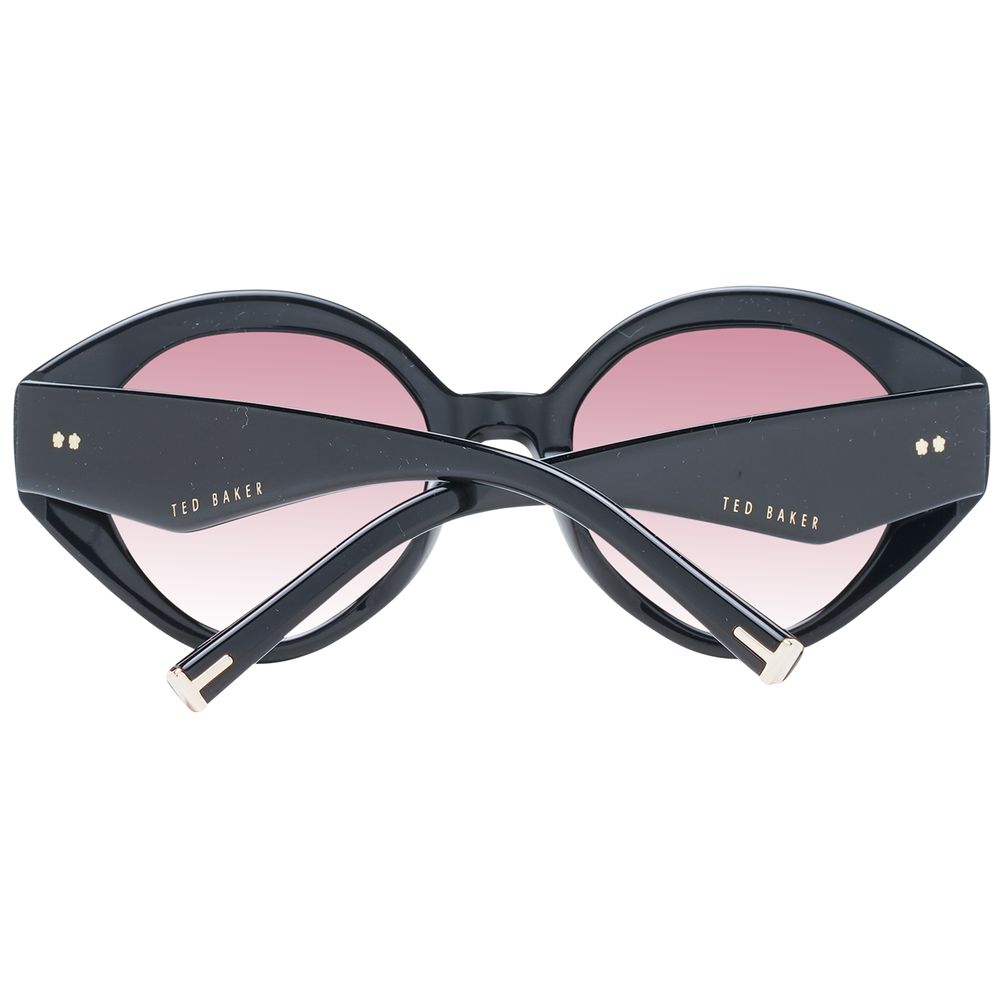 Ted Baker Schwarze Sonnenbrille aus Acetat