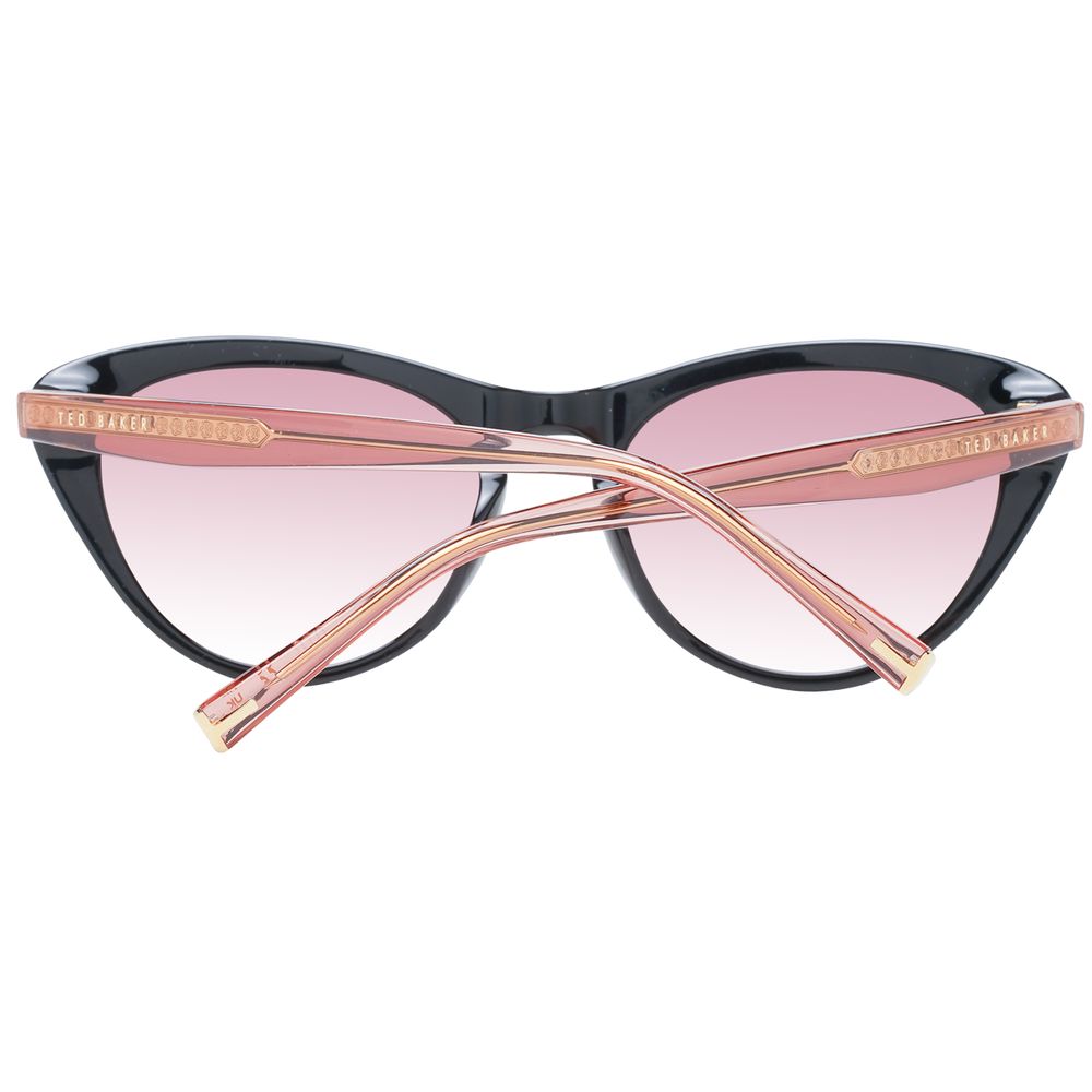 Ted Baker Schwarze Sonnenbrille aus Acetat