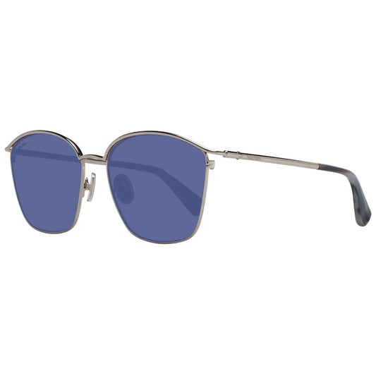 Max Mara Silberne Metall-Sonnenbrille