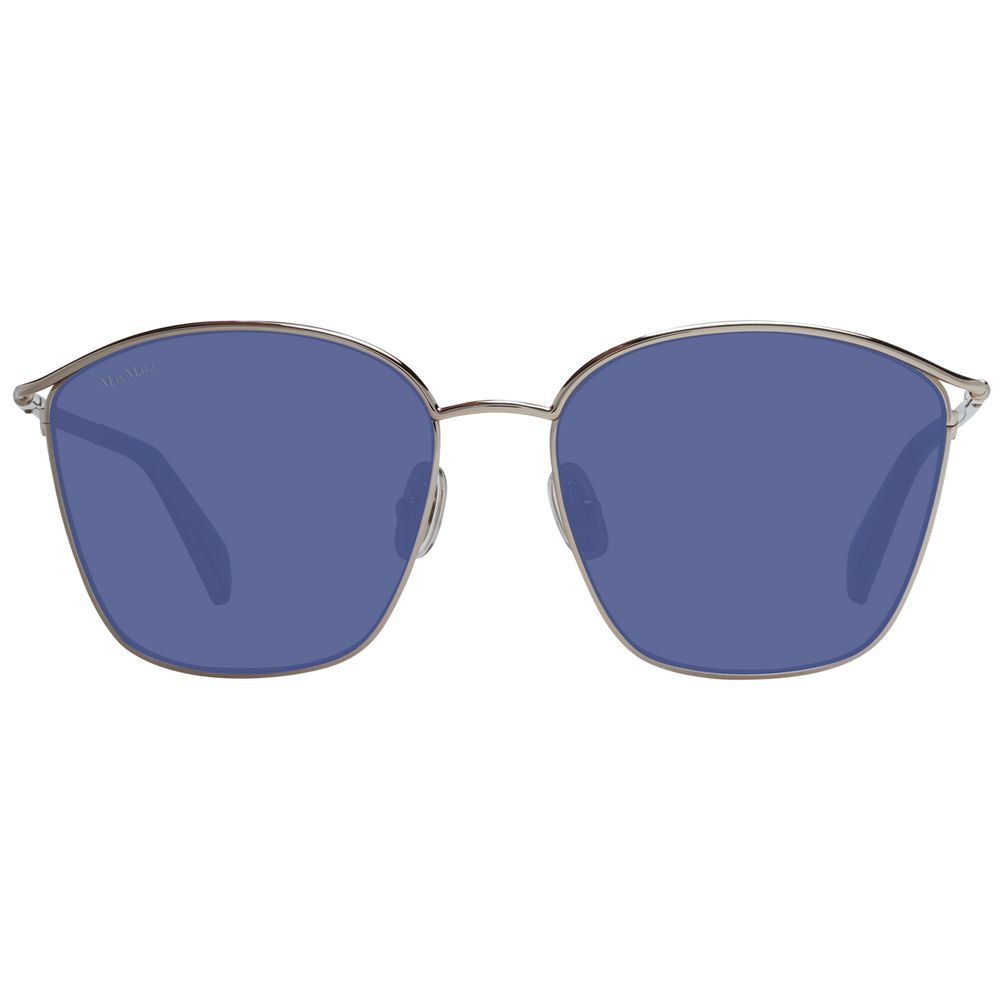Max Mara Silberne Metall-Sonnenbrille