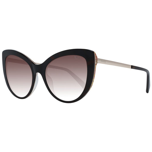 Emilio Pucci Braune Plastik-Sonnenbrille