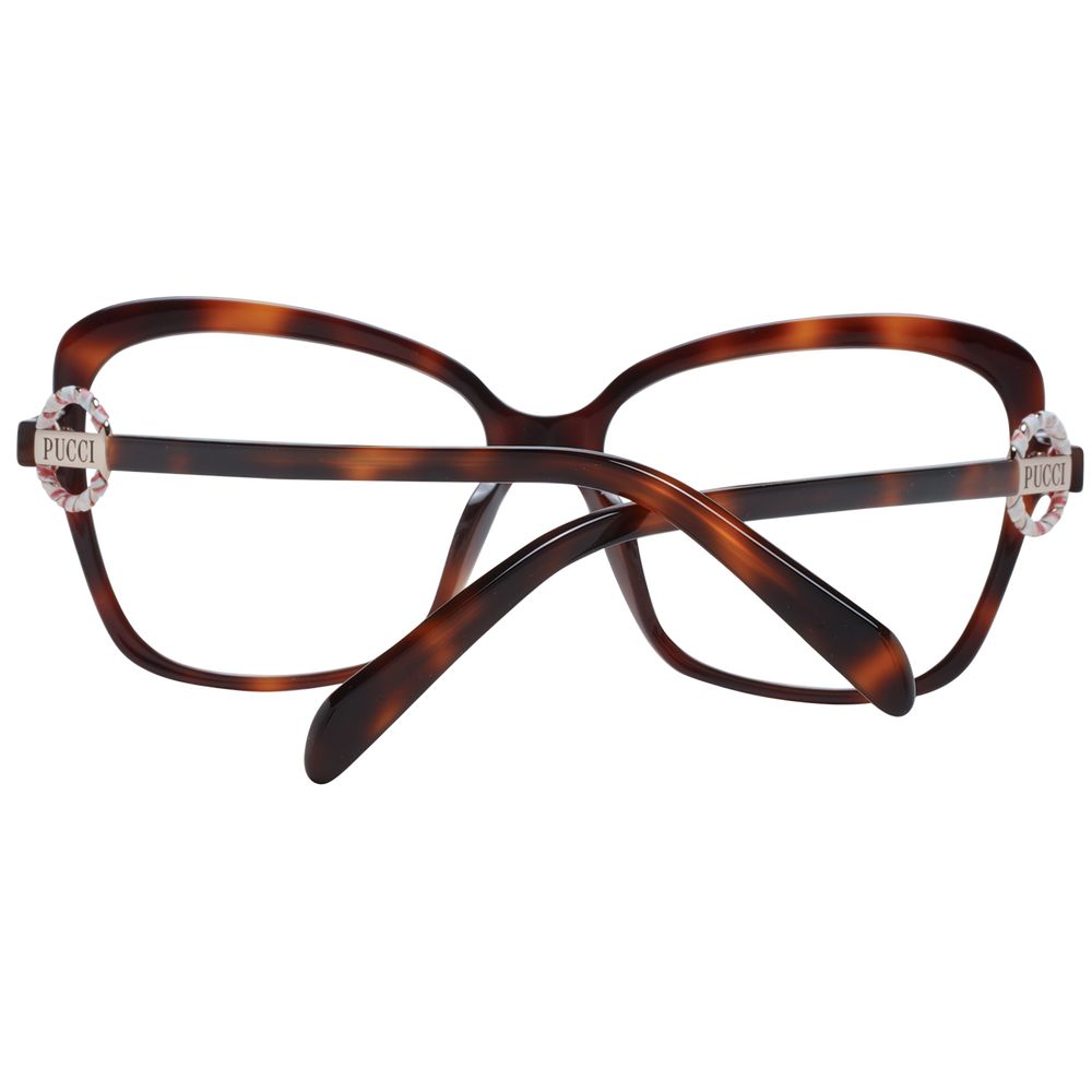 Emilio Pucci Braune Kunststoffbrille (Rahmen)