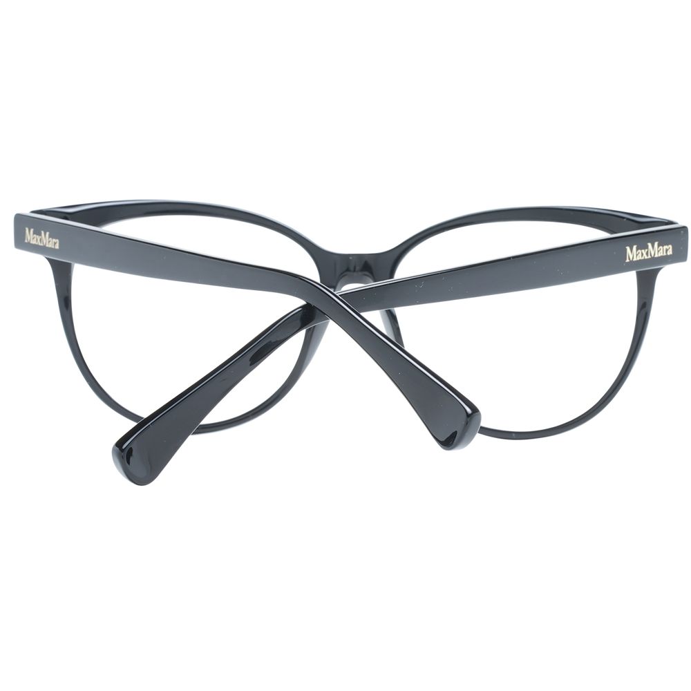Max Mara Schwarze Kunststoff-Brille (Gestell)