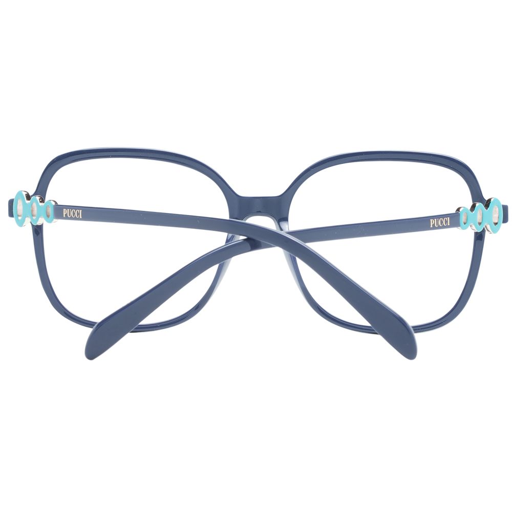 Emilio Pucci Blaue Kunststoffbrille (Rahmen)