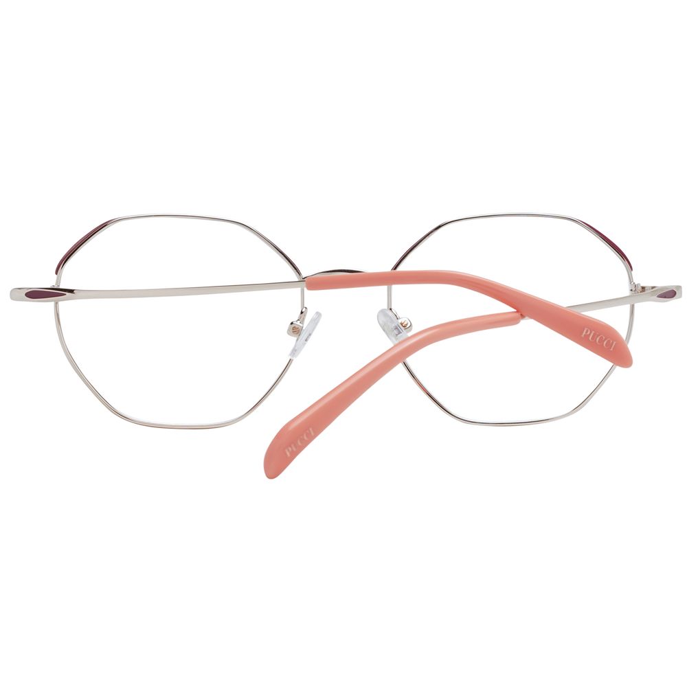 Emilio Pucci Rote Metallbrille (Fassung)
