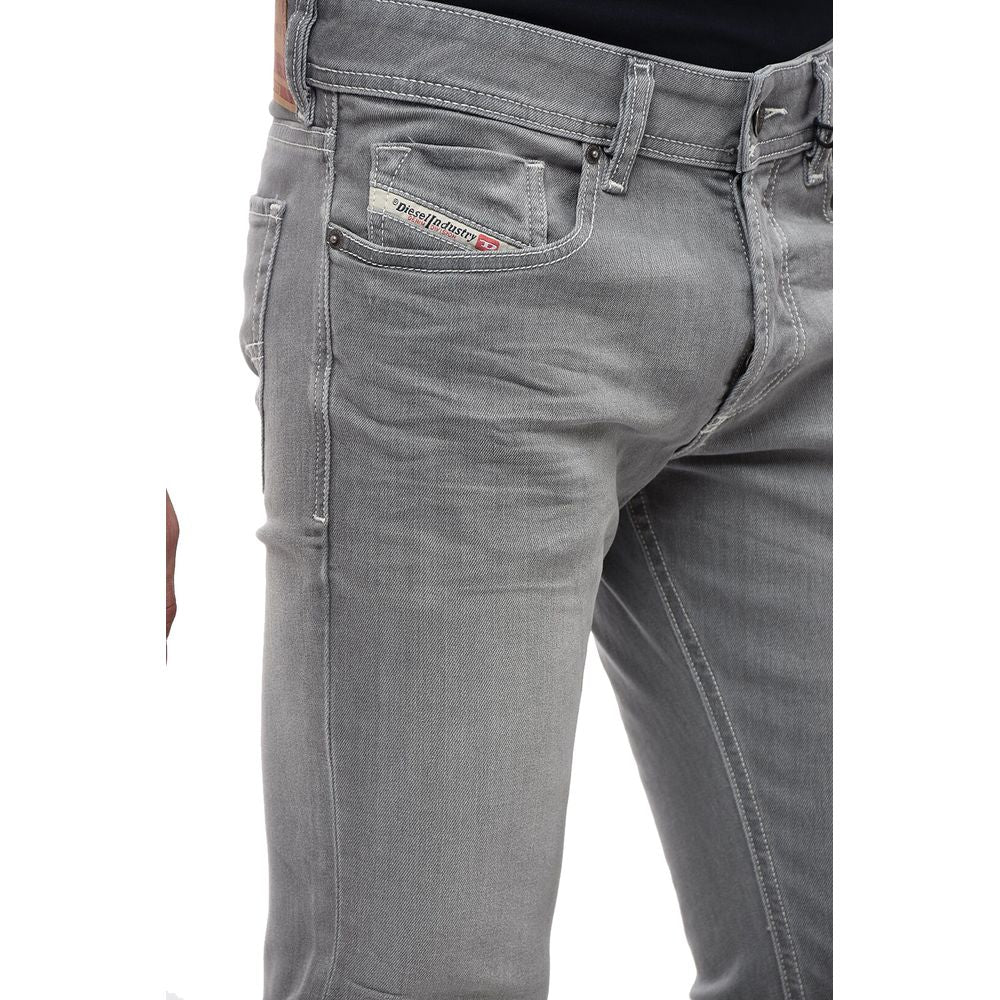 Diesel Graue Baumwolljeans & Hose