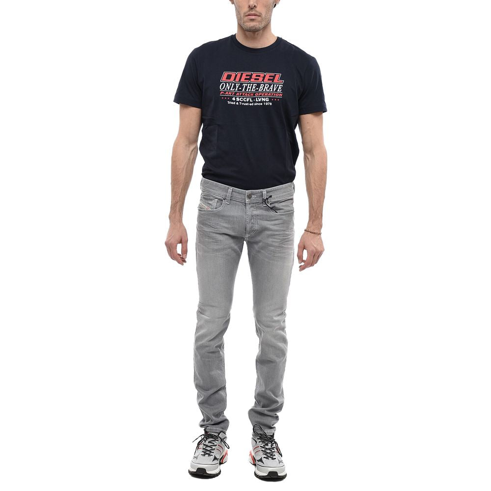 Diesel Graue Baumwolljeans & Hose
