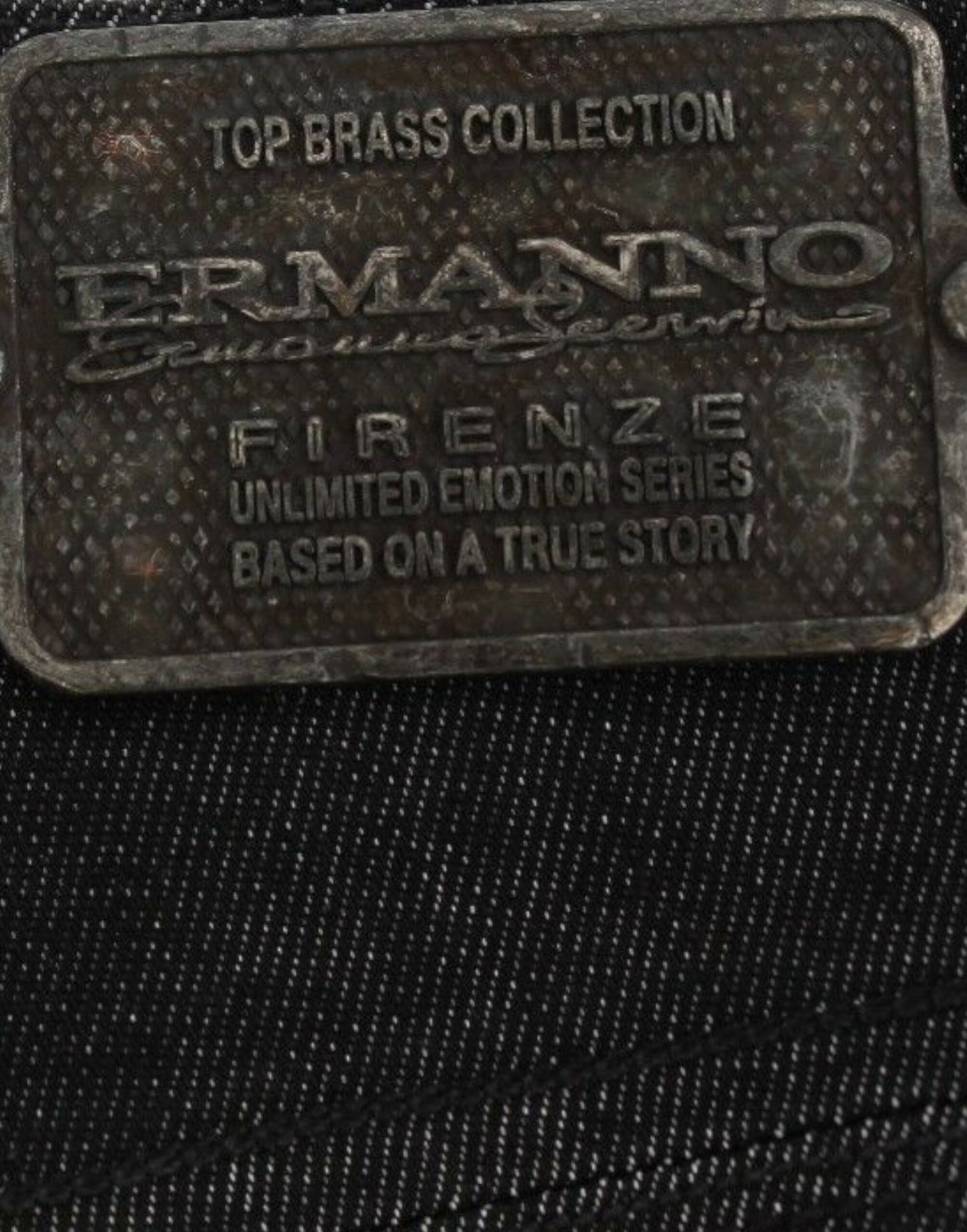 Ermanno Scervino Schwarze Slim Jeans Denim-Hosen Skinny Leg Stretch