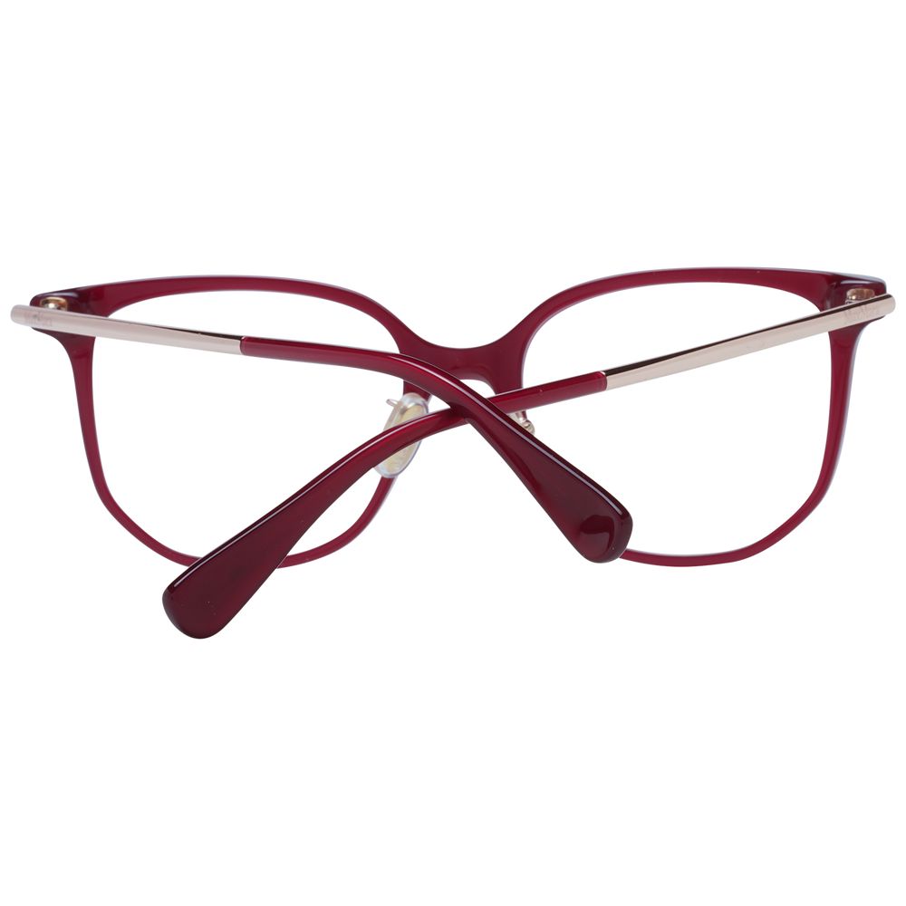 Max Mara Rote Kunststoffbrille (Gestell)