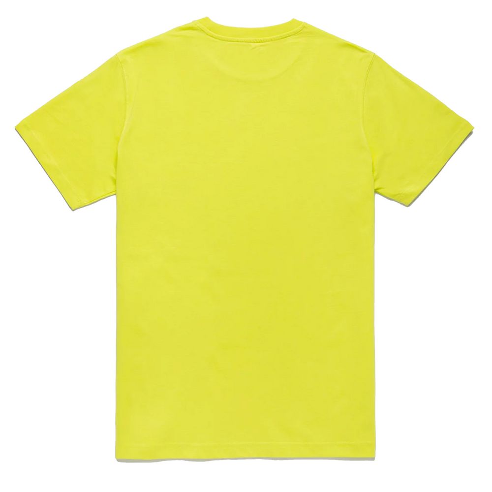 Refrigiwear T-Shirt aus Baumwolle mit geprägtem Logo in Gelb