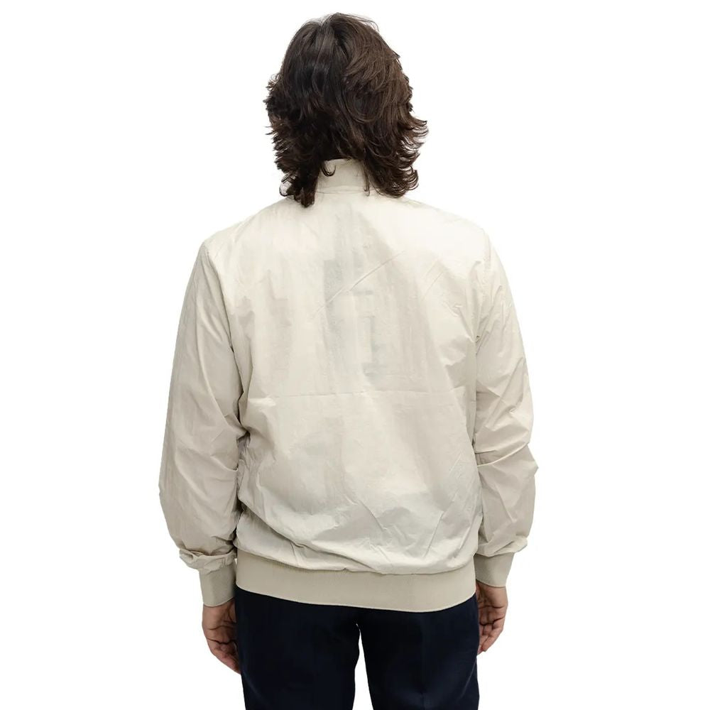 Refrigiwear Beigefarbene Nylonjacke