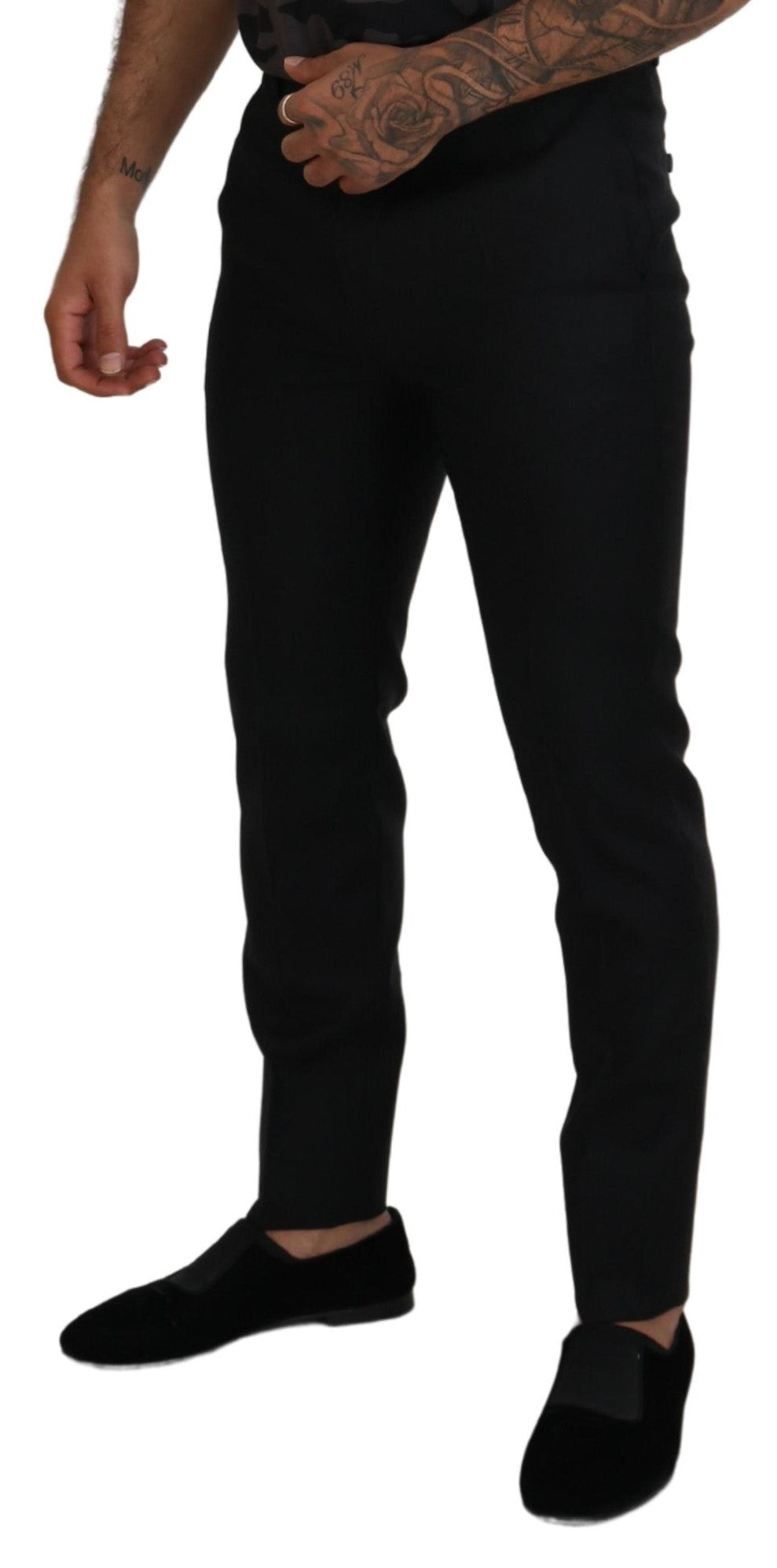 Dsquared² Zurück Schurwolle Slim Fit Herren Formal Hosen