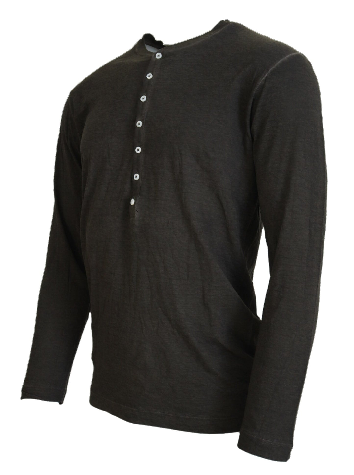 Dsquared² Grauer Baumwoll-Leinen Pullover mit langen Ärmeln