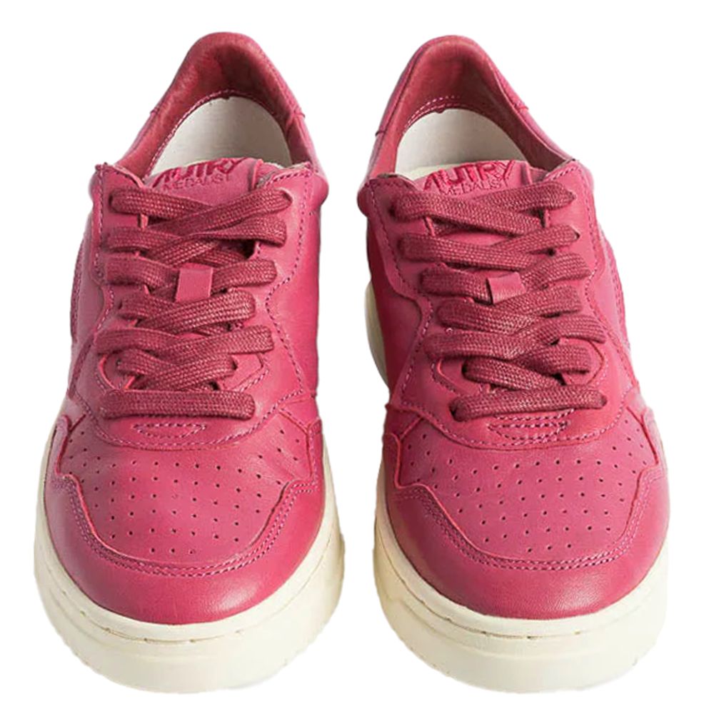 Autry Fuchsia Ziegenleder Damen Sneaker