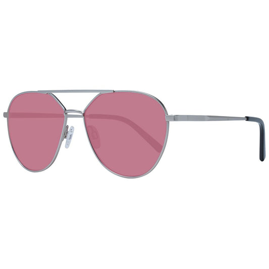 Serengeti Silberne Metall-Sonnenbrille