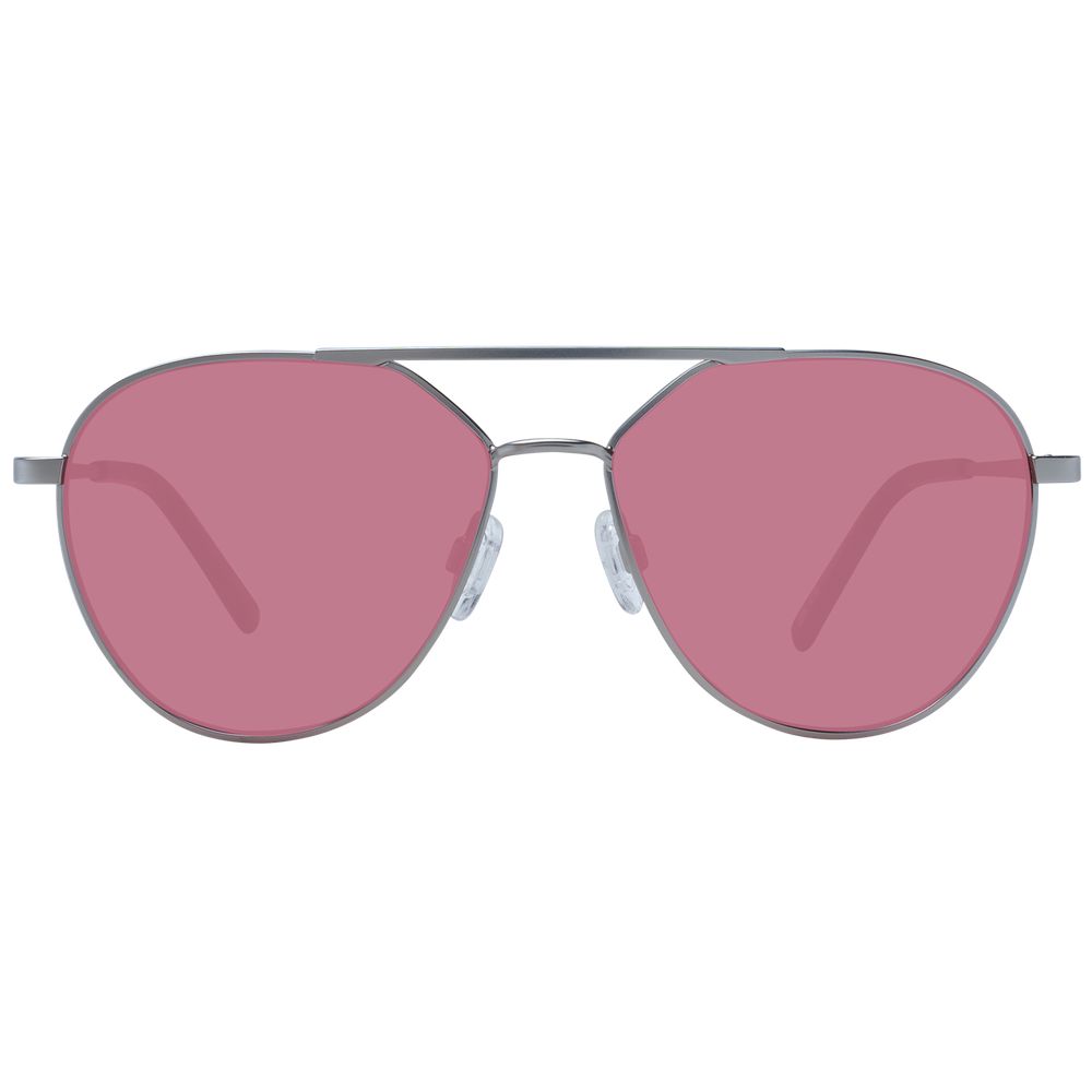 Serengeti Silberne Unisex-Sonnenbrille