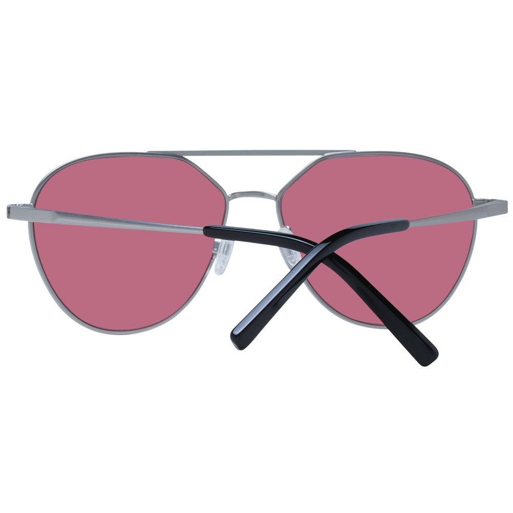 Serengeti Silberne Unisex-Sonnenbrille