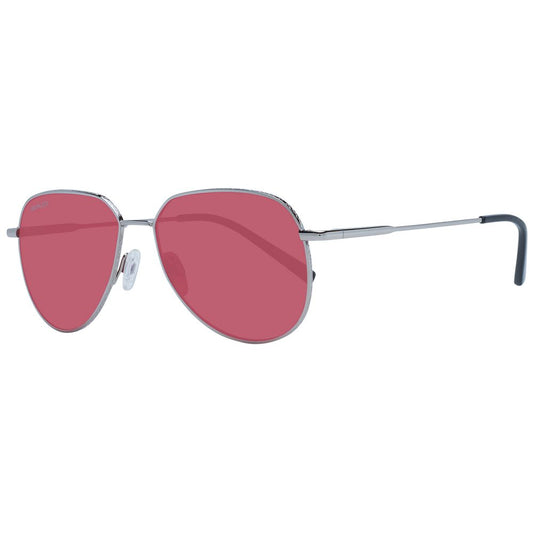 Serengeti Silberne Metall-Sonnenbrille