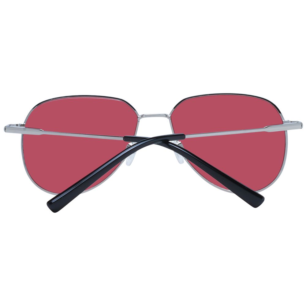 Serengeti Silberne Unisex-Sonnenbrille