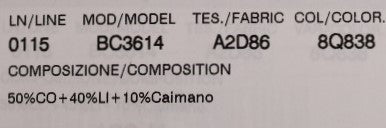 Dolce & Gabbana Schwarzer Cayman Leinen Ledergürtel