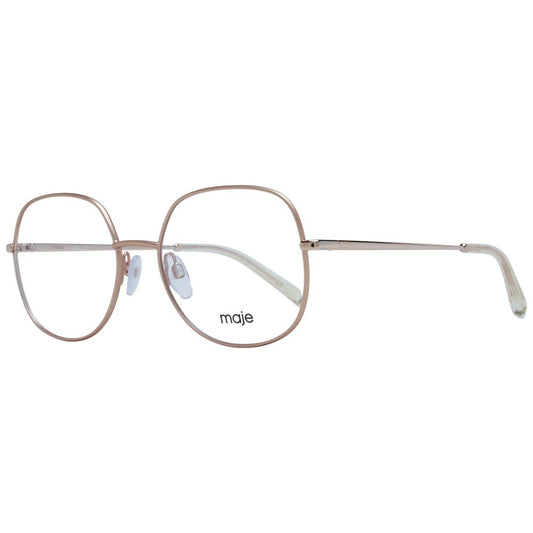 Maje Goldene Edelstahl-Brille (Fassung)