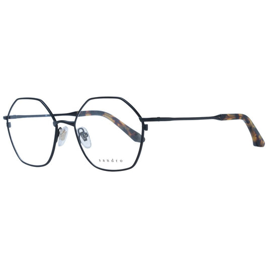 Sandro Schwarze Edelstahl-Brille (Gestell)