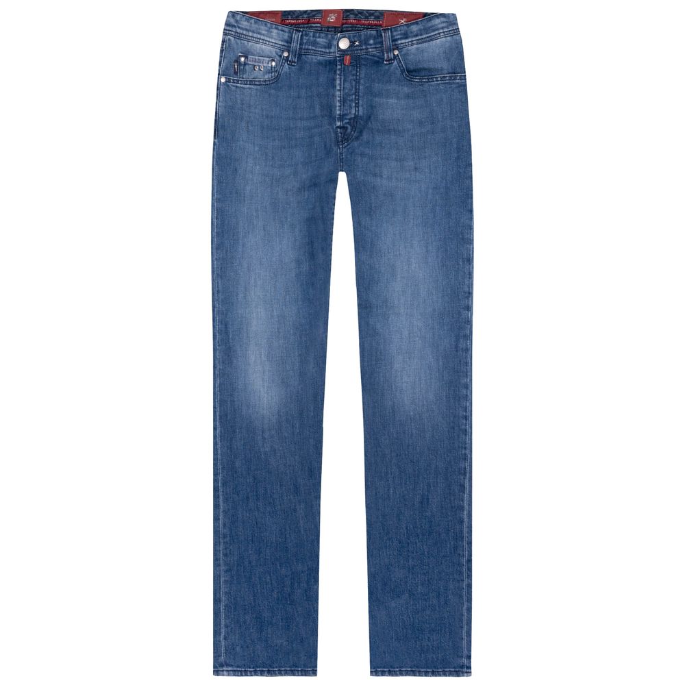 Tramarossa Blaue Baumwoll-Jeans für Männer