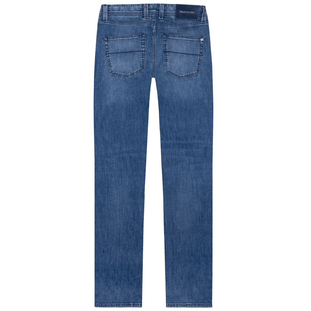 Tramarossa Blaue Baumwoll-Jeans für Männer