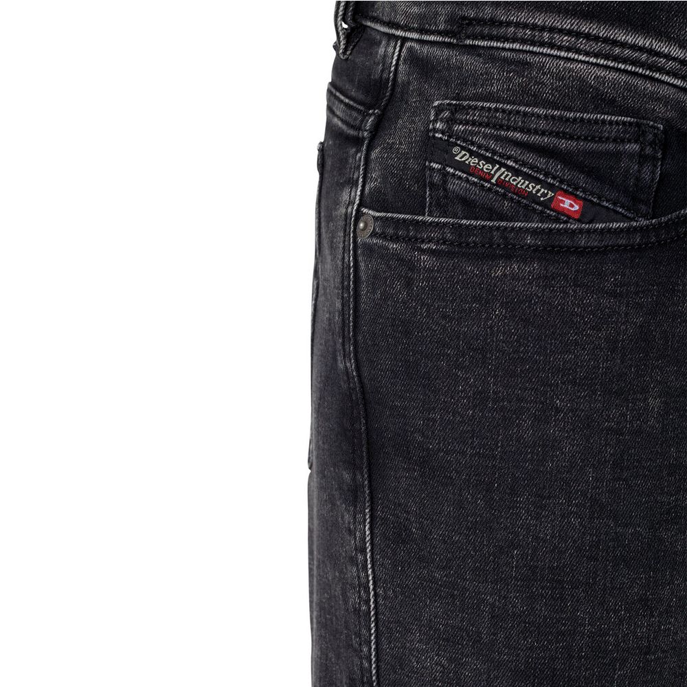 Diesel Schwarze Baumwolljeans & Hose