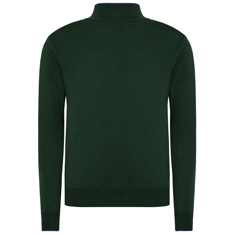 La Martina Grüner Pullover aus Wolle für Männer