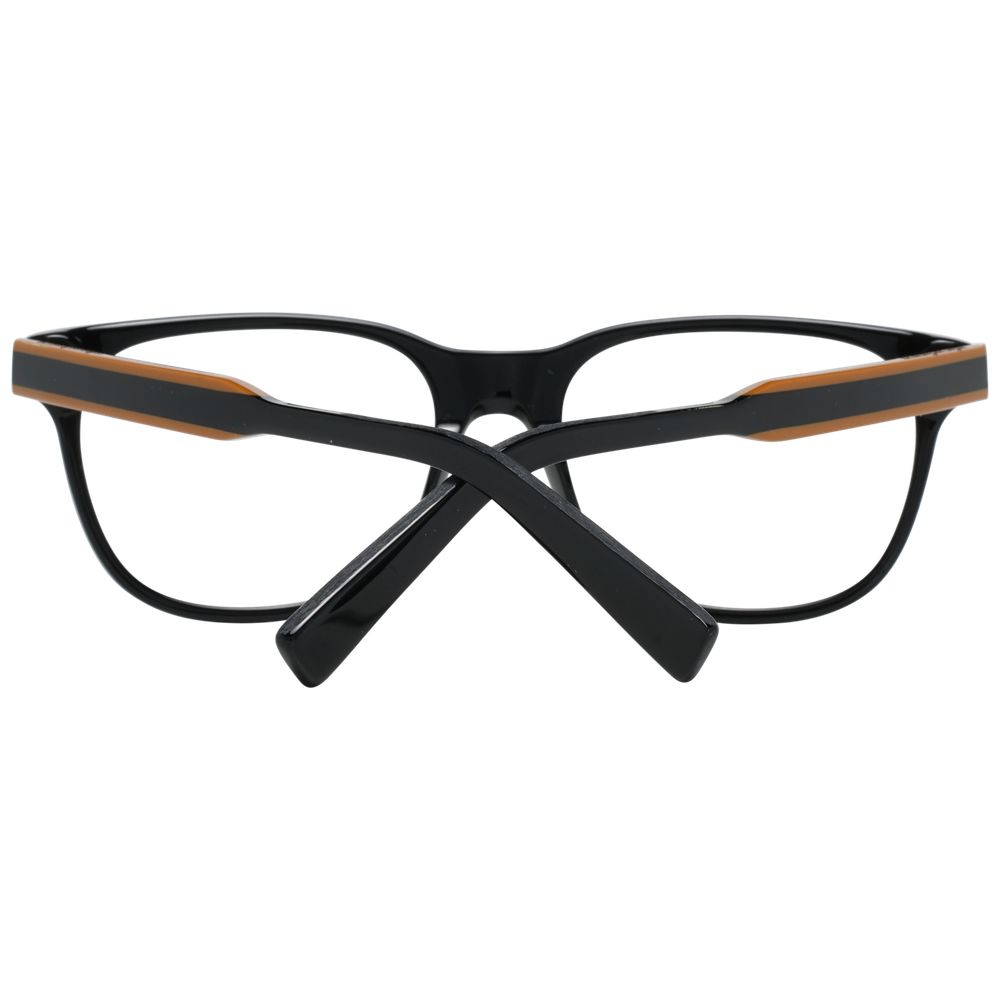 Ermenegildo Zegna Schwarze Kunststoff-Brille (Rahmen)