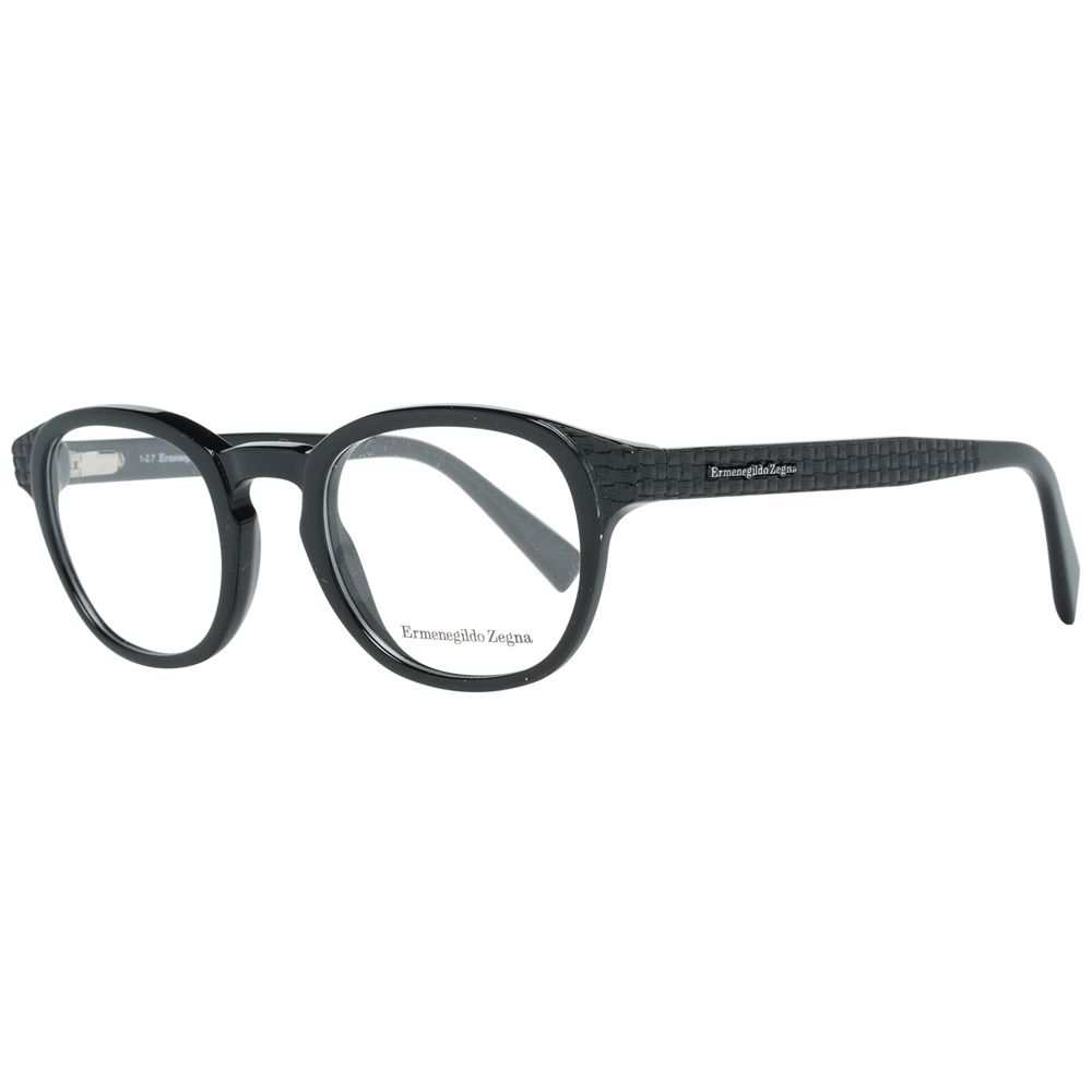 Ermenegildo Zegna Schwarze Kunststoff-Brille (Gestelle)