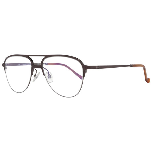 Hackett Braune Metall- und Kunststoffbrille (Gestelle)
