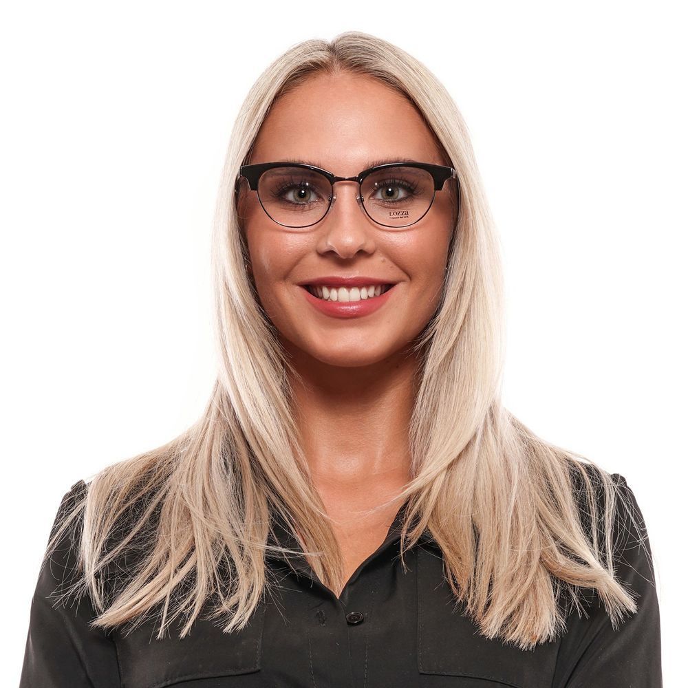 Lozza Schwarze Kunststoff-Brillengestelle