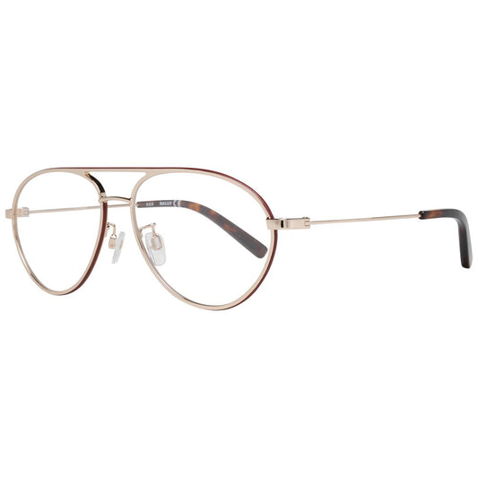 Bally Roségoldene Metall- & Kunststoffbrille (Rahmen)