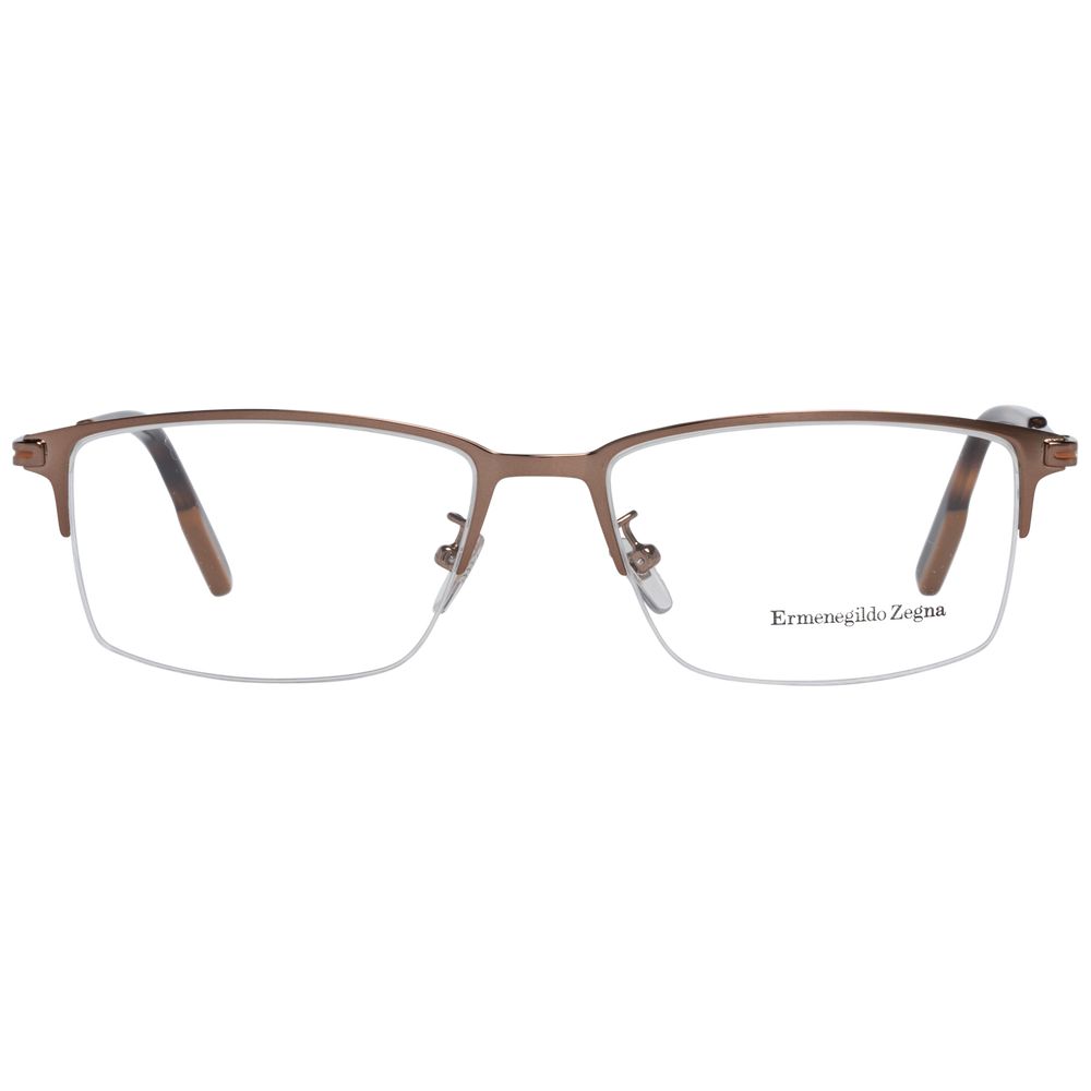 Ermenegildo Zegna Bronze-Metall-Brille (Gestelle)