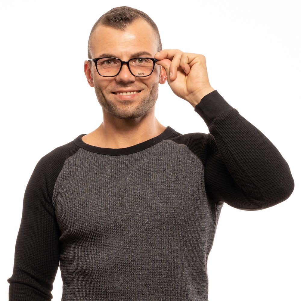 Lozza Schwarze Männer Optische Fassungen
