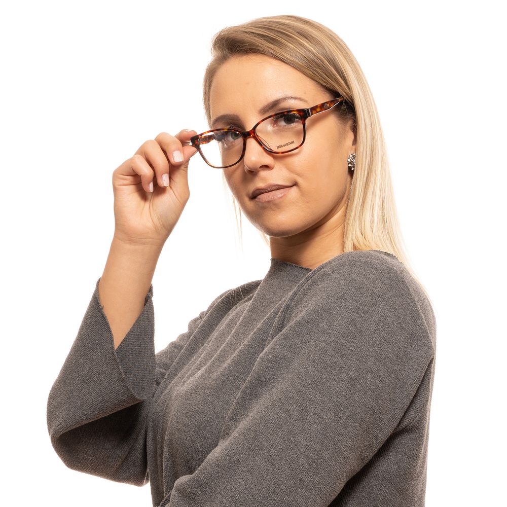 Zadig & Voltaire Braune Kunststoffbrille (Gestelle)