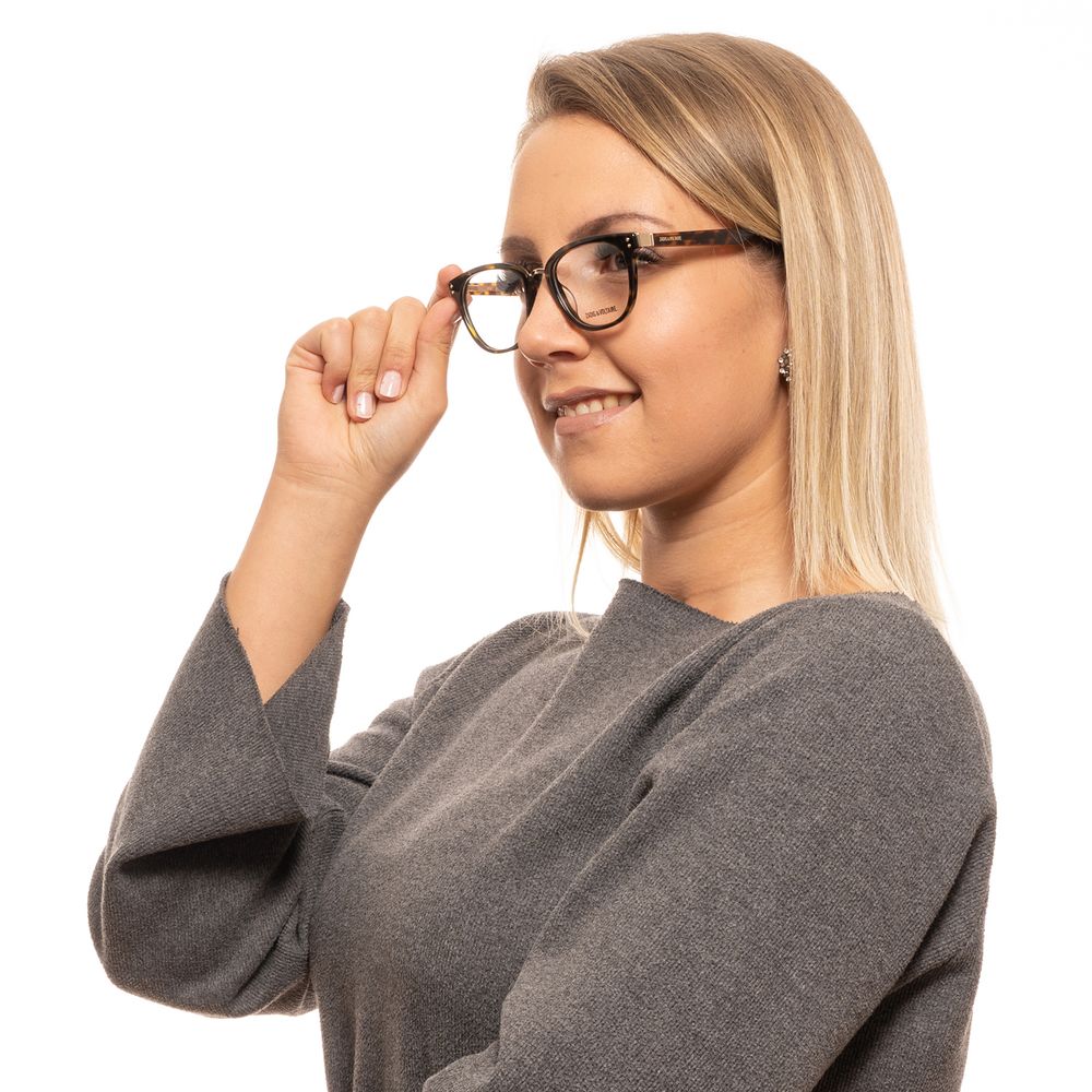 Zadig & Voltaire Braune Kunststoffbrillen (Gestelle)