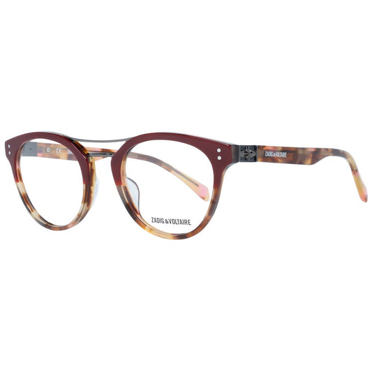Zadig & Voltaire Rote Metall- und Kunststoffbrille (Gestelle)