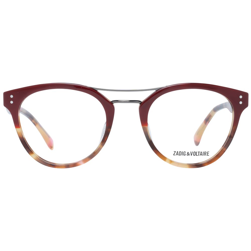 Zadig & Voltaire Rote Metall- und Kunststoffbrille (Gestelle)