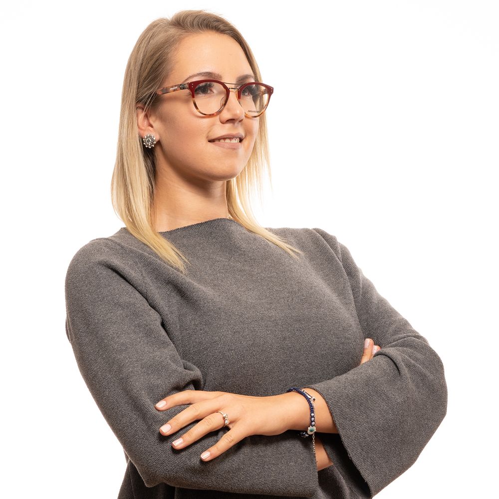 Zadig & Voltaire Rote Metall- und Kunststoffbrille (Gestelle)