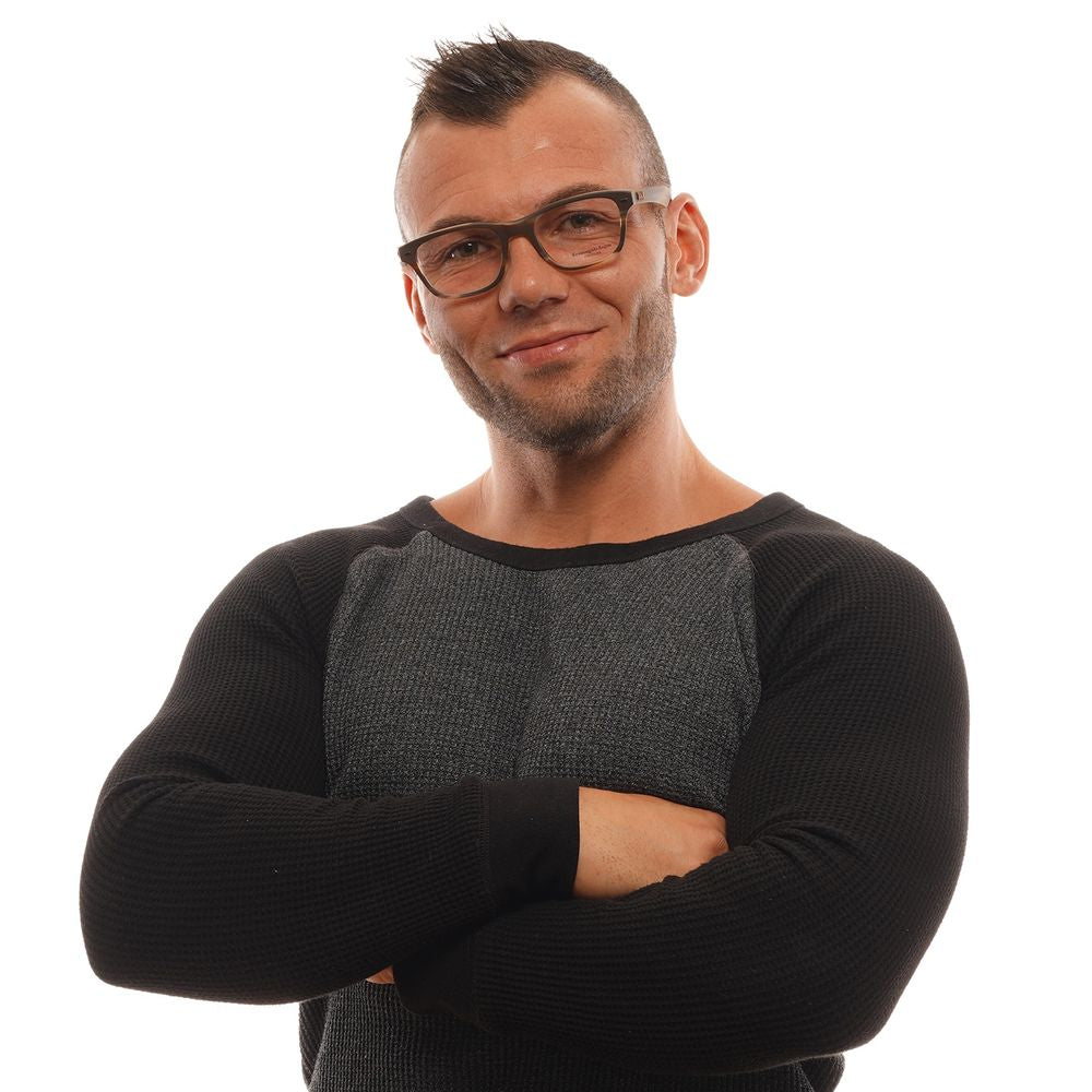 Ermenegildo Zegna Braune Kunststoff-Brille (Rahmen)