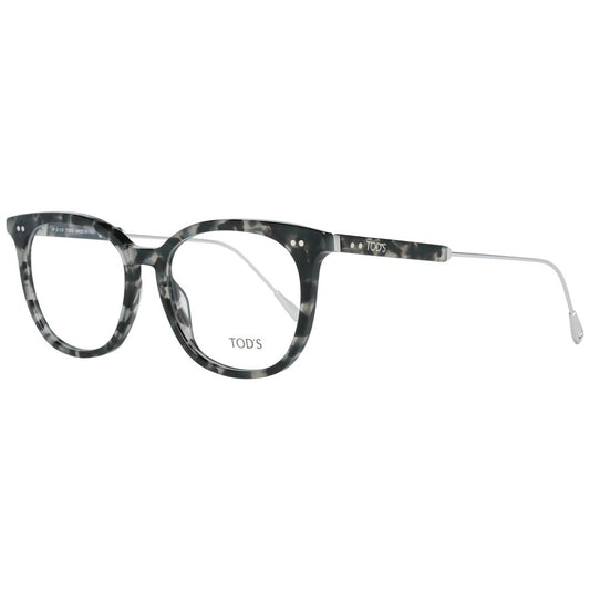 Tod's Brille mit schwarzem Metall- und Kunststoffrahmen