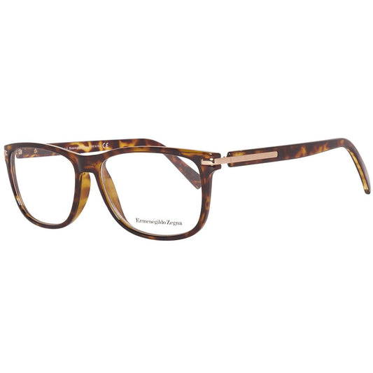 Ermenegildo Zegna Braune Kunststoff-Brille (Gestelle)