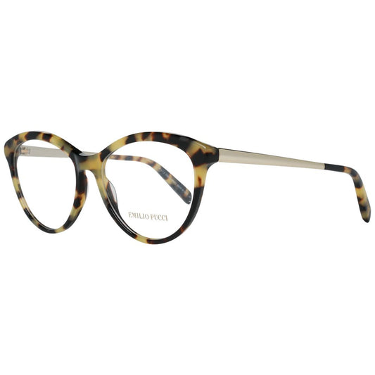 Emilio Pucci Braune Metall- & Kunststoffbrille (Rahmen)