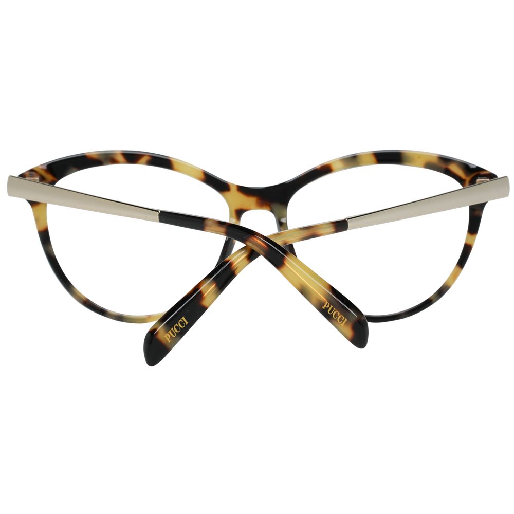 Emilio Pucci Braune Metall- & Kunststoffbrille (Rahmen)