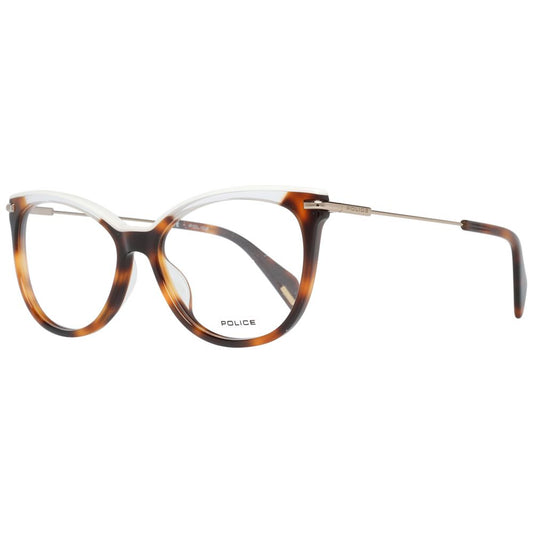 Police Braune Metall- und Kunststoffbrille (Rahmen)