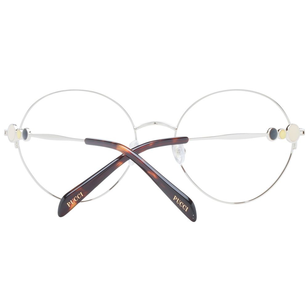 Emilio Pucci Elegante Metall-Brille (Rahmen)